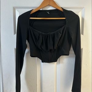 Corset crop top